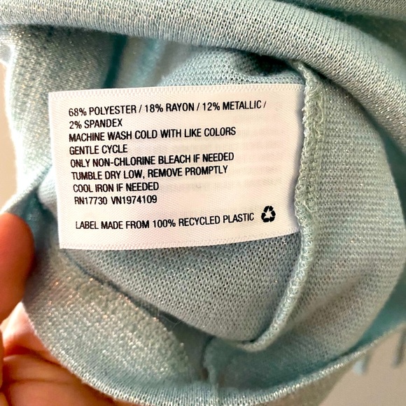 XL light blue Wild Fable cropped top - Picture 4 of 4